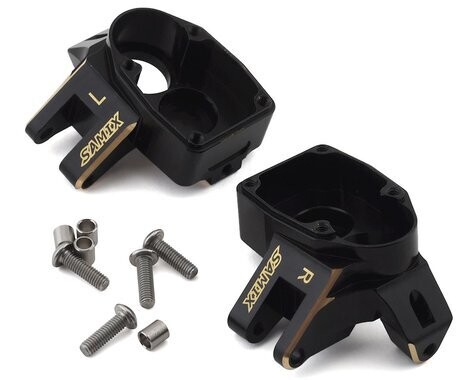 Samix SCX10 III/Capra Brass Heavy Duty Steering Knuckle - SAMSCX3-4412