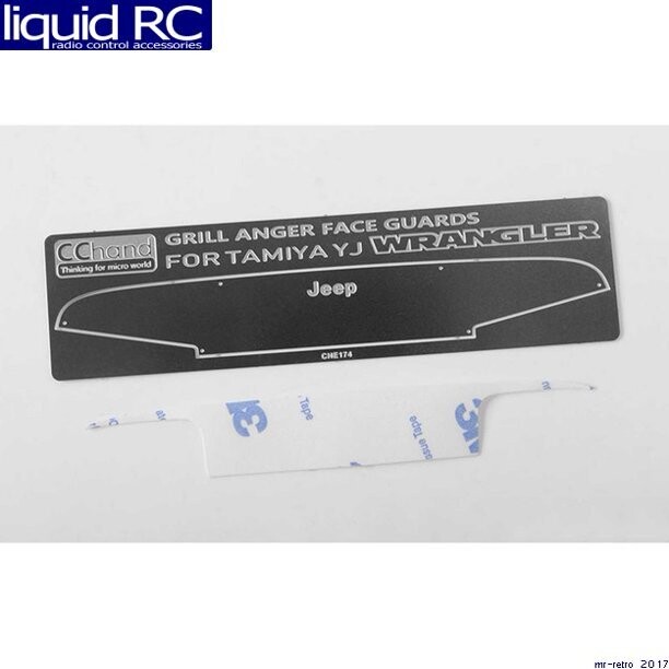 RC4WD VVV-C0524 Angry Face Grille Plate for Tamiya CC01 Jeep Wrangler -            VVV-C0524