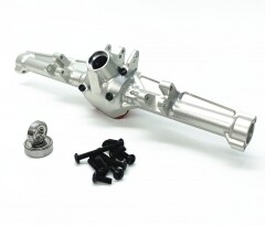 Treal SCX10 III Rear Axle, Aluminum 7075 Straight Axles CNC Billet Machined for SCX10 III Early Ford Bronco - IJER