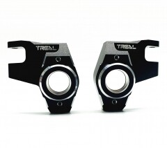 Treal Aluminum 7075 Front Steering Knuckles for SCX10 III Ford Bronco Front Straight Axle - L02D