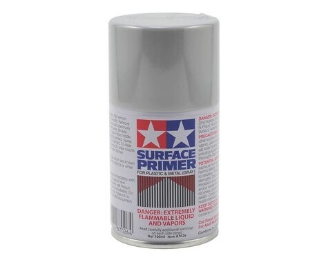 Tamiya Grey Surface Primer Spray Paint (100ml) - TAM87026