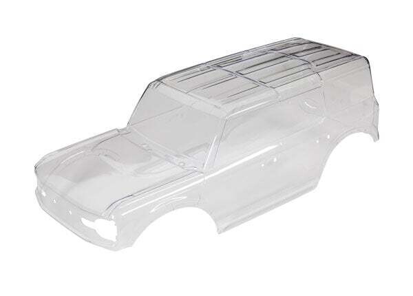 Traxxas 9211 2021 Ford Bronco TRX-4 Clear Body (Requires 8080X Inner Fenders) - tra9211