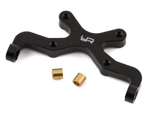 Yeah Racing Axial SCX24 Jeep Aluminum Rear Body Mount (Black) - AXSC-061