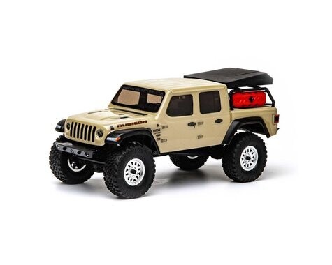 Axial SCX24 Jeep JT Gladiator 1/24 4WD RTR Scale Mini Crawler (Beige) w/2.4GHz Radio - AXI00005T1