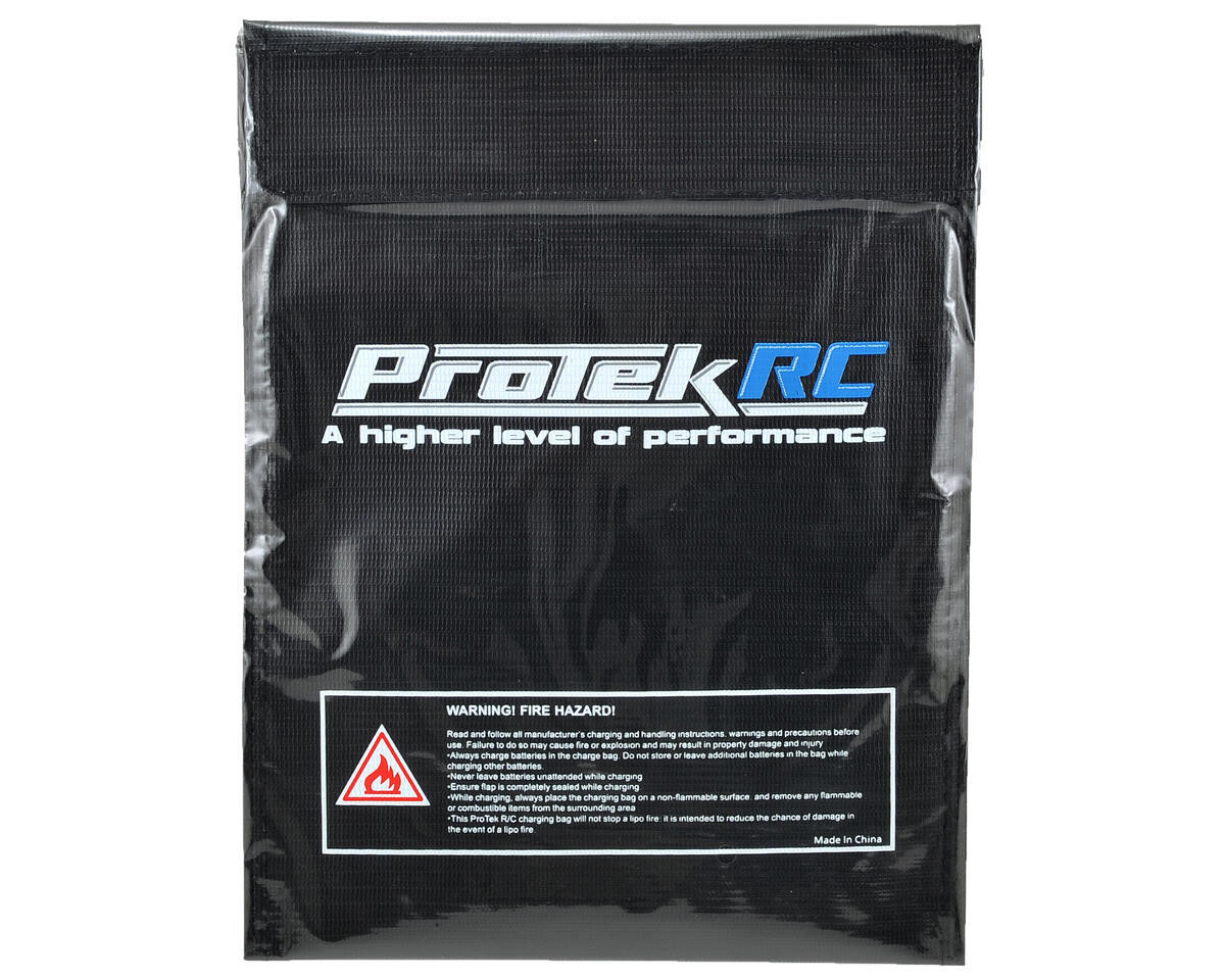 ProTek RC Flame Resistant LiPo Charging Bag (Large, 23x30cm) - ptk-liposafe