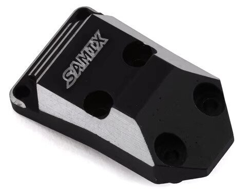 Samix SCX24 Aluminum Differential Cover (Black) - SAMSCX24-6075-BK