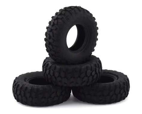 Axial SCX24 1.0&quot; BFGoodrich Krawler T/A Tires (4) - AXI40001