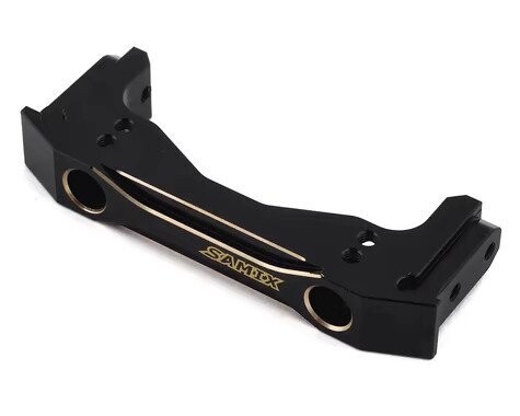 Samix Element Enduro Brass Front Bumper Mount (Black) - SAMEND-4060