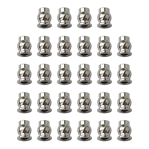 Team Associated Factory Team Element Enduro Pivot Ball Set, Steel (28) - asc42056