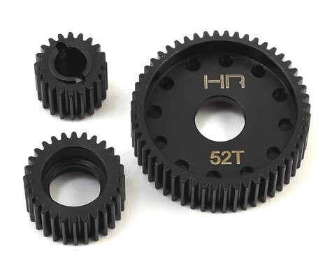 Hot Racing Axial 3-Gear Hardened Steel Transmission Gear Set - sscp1000t