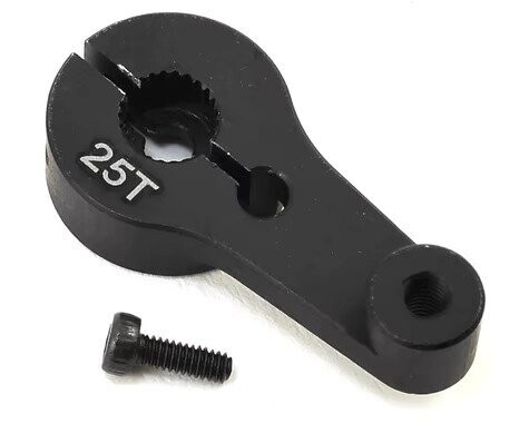 SSD RC TRX4 Aluminum Servo Horn (Black) - SSD00224