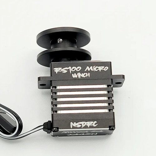 NSDRC RS100  High Torque/Speed Micro Servo Winch - RS100 Micro Winch