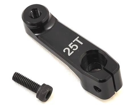 Team Associated 20mm Aluminum Clamping Servo Horn (25T-Futaba/Savox/ProTek) - ASC1368