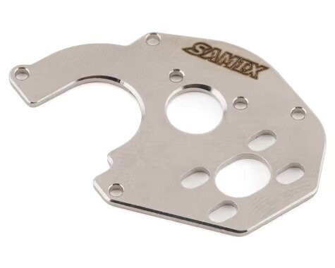 Samix SCX24 Stainless Steel 050 Motor Plate - SAMSCX24-8037