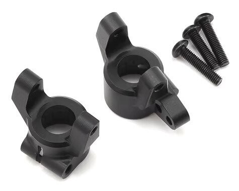 SSD RC SCX10 II Pro Aluminum C Hubs (Black) - SSD00145