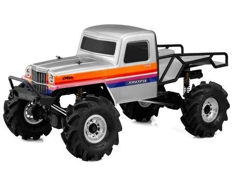 JConcepts CreepER Rock Crawler Body (12.3&quot;) (Cab Only) (Clear) - JCO0441