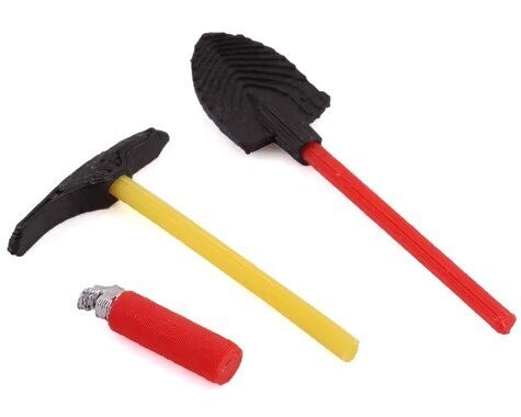 Scale By Chris 1/24 Scale Combo Pack 12 w/Shovel, Pick, Fire Extinguisher - SBCS24Q
