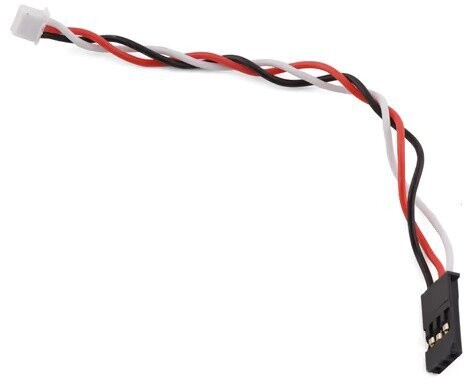 Furitek Receiver to JST RX Adapter Cable (100mm) (Male Futaba J Connector to Male 3-Pin JST-PH) - fuk-2045