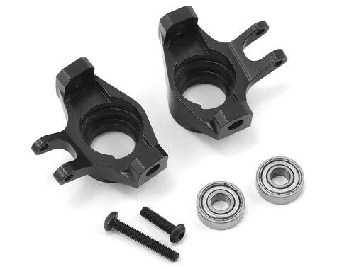 SSD RC HD AR60 Knuckles (Black) (2) (AR60 Axle) - ssd00184