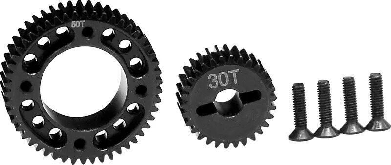 HOT RACING Stealth X Drive OD2 Gear Set Machined - EDR830X50