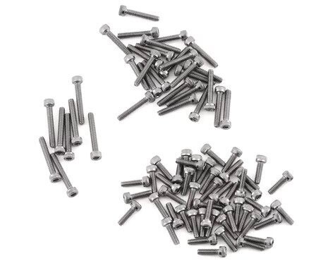 Samix SCX24 M1.4 Stainless Steel Cap Head Screw Kit w/Box (81)