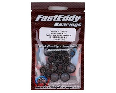 FastEddy Element RC Enduro Gatekeeper Sealed Bearing Kit - TFE6619 FastEddy Element RC Enduro Gatekeeper Sealed Bearing Kit - TFE6619