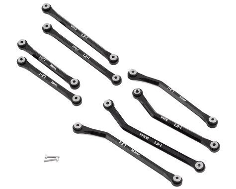 Hot Racing Axial SCX24 Aluminum High Clearance 4 Link Set (133.7mm) - SXTF133HFJ01 Hot Racing Axial SCX24 Aluminum High Clearance 4 Link Set (133.7mm) - SXTF133HFJ01