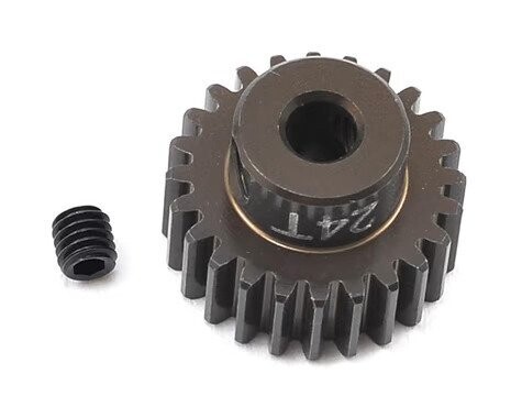 Team Associated Factory Team Aluminum 48P Pinion Gear (3.17mm Bore) (24T) - ASC1342