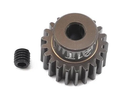 Team Associated Factory Team Aluminum 48P Pinion Gear (3.17mm Bore) (21T) - ASC1339