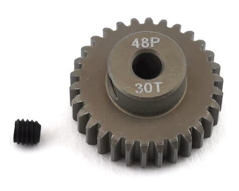 ProTek RC 48P Lightweight Hard Anodized Aluminum Pinion Gear (3.17mm Bore) (30T) - PTK-8617