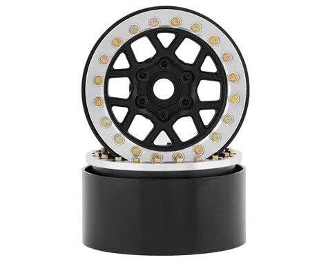 SSD RC 1.9” Boxer Beadlock Wheels (Black) - SSD00540