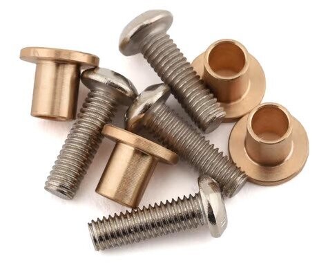 Samix SCX10 II Brass Knuckle Bushing Set (4) - SCX2-4067