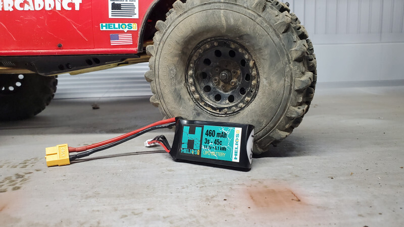 Helios 3S 460MAH 45C LIPO XT60 - HRC-3S460-45-X6