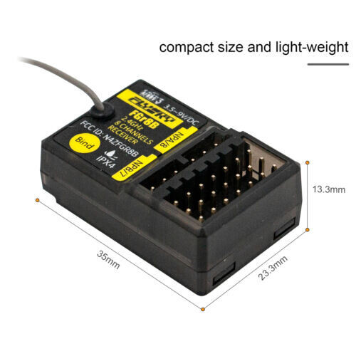 Flysky FGr8B 2.4 GHz 8-Channel AFHDS3 Receiver - fgr8b
