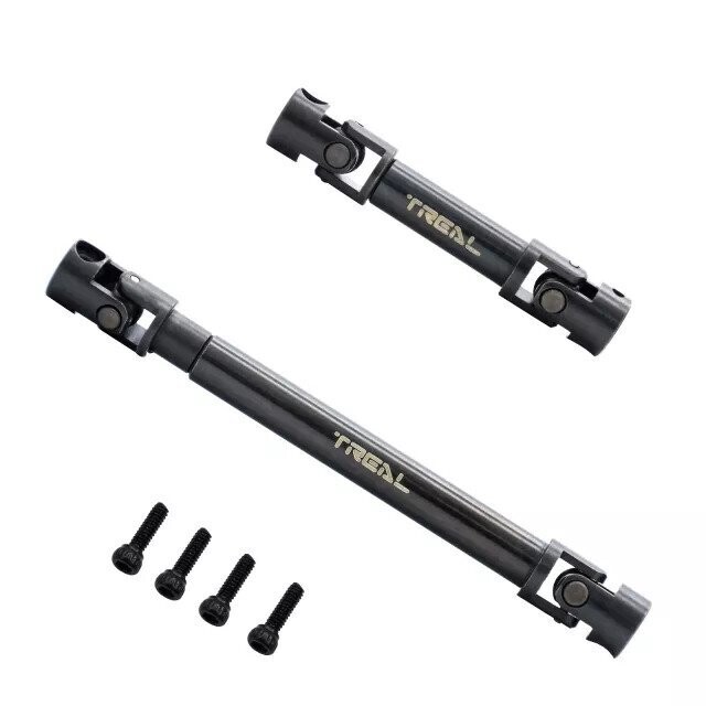 Treal SCX24 Harden Steel Driveshaft Splined Drive Shafts for SCX24 Gladiator AXI00005T - x0037ku83f