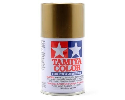 Tamiya PS-13 Gold Lexan Spray Paint (100ml) - TAM86013