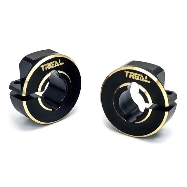 TREAL Brass Rear Counterweight 14g for Axial SCX24 Deadbolt Betty C10 Gladiator Bronco - x0038f0ysx