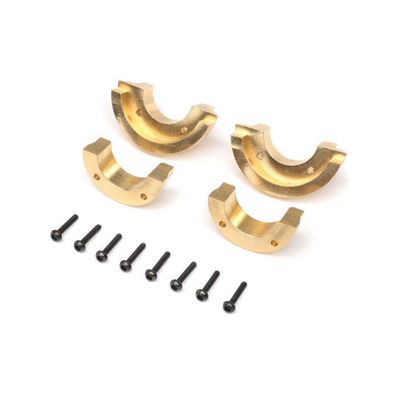 AXIAL Knuckle Weights, Brass (4): SCX24, AX24 - AXI302004