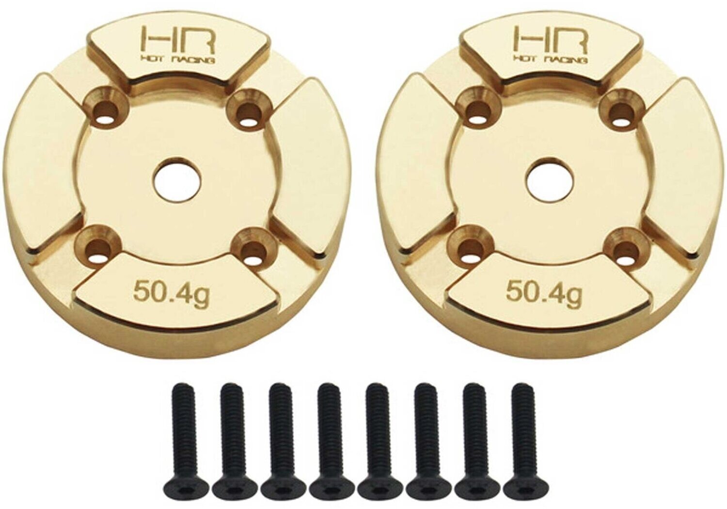 Hot Racing 50.4g Brass Currie F9 Portal Knuckle: Axial UTB18 - UTBM21CH