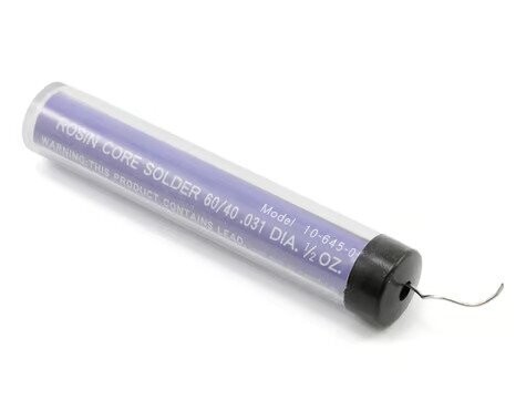 Miniatronics Rosin Core Solder 60/40 (1/2 oz) - 1064501/10-645-01