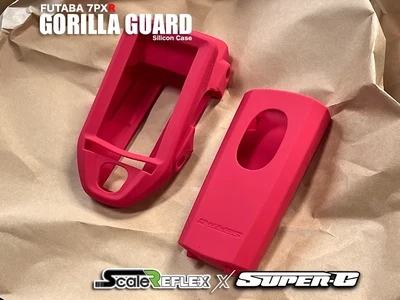 Scale Reflex Gorilla Guard for Futaba 7PXR Red - 550-red