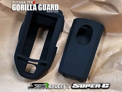 Scale Reflex Gorilla Guard for Futaba 7PXR Black - 550-blk