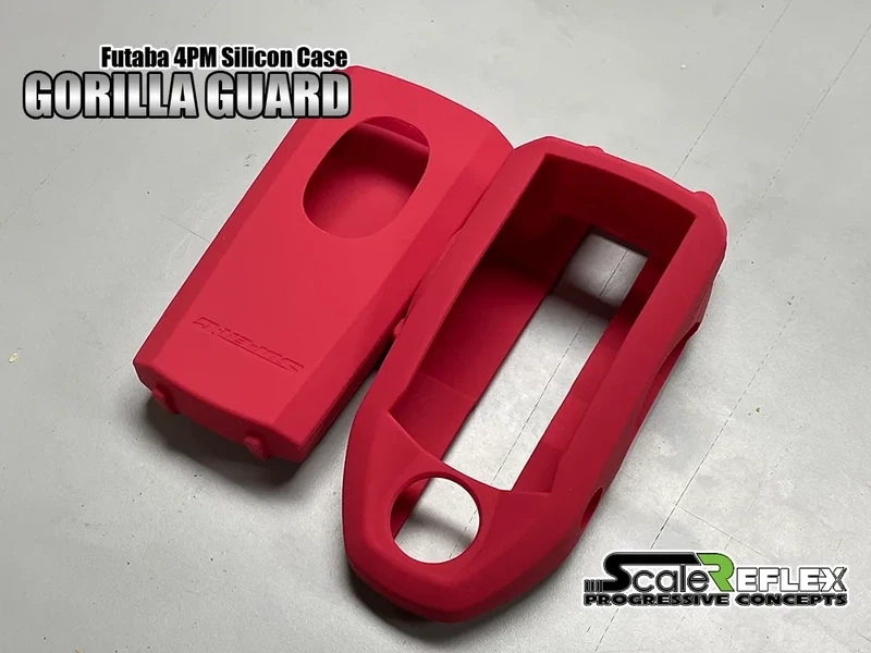 Scale Reflex Gorilla Guard – Futaba 4PM Silicone Case red - 540-red