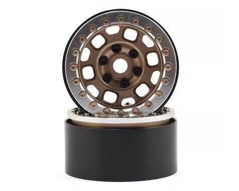 SSD RC 1.9&quot;&quot; Contender Beadlock Wheels (Bronze) - SSD00233