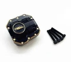 Treal Axial SCX10 II  Brass Diff Cover Front Rear 50g for 90046 90047 RC Crawler - X002JTADCV
