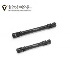 TREAL Heavy Duty Steel Center Slider Driveshaft Set (2P) for Axial 1/18 UTB18 Capra - X003L4CDOJ