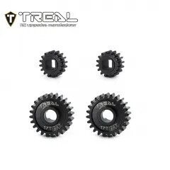 TREAL UTB18 Capra Overdrive Portal Gears 17T/24T (21%) Harden Steel Gears Compatible with Axial 1/18 UTB18 - X003L48YND