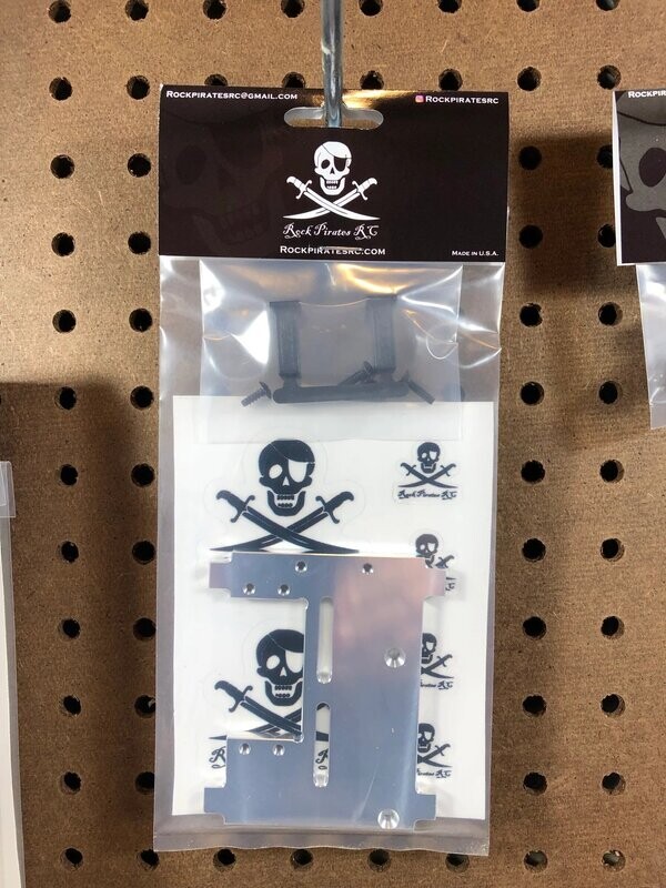 ROCK PIRATES SERVO/WINCH TRAY FOR SCX10 II - RPRC 1006