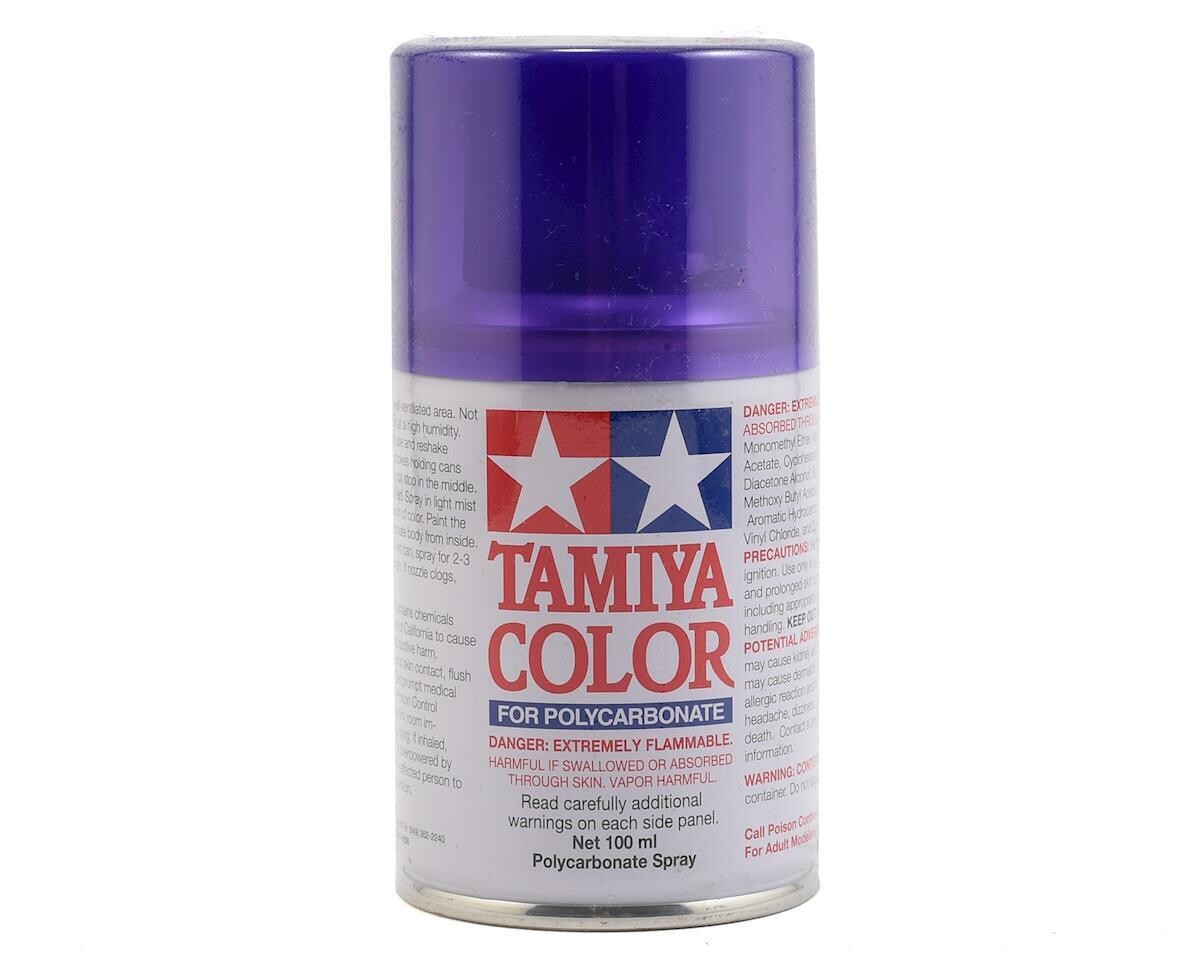Tamiya PS-45 Translucent Purple Lexan Spray Paint (100ml) - TAM86045