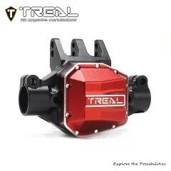 TREAL SCX10 Pro Aluminum 7075 Rear Axle Center 3rd Member Housing w Diff Cover Upgrades Compatible with Axial 1/10th SCX10 PRO Comp Kit - X003TMEO6D